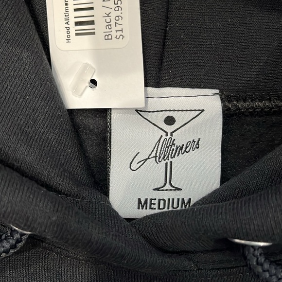 Alltimers black engraved hoodie - Picture 3 of 4